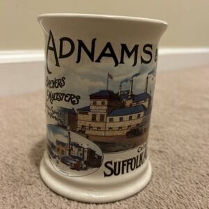 Adnam's & Co Ceramic stein Collector Sole Bay Brewery Southwold Suffolk ales